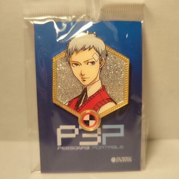 Persona 3 Portable Akihiko Sanada Enamel Pin Official Atlus Collectible Figure - Picture 1 of 1